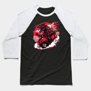 dino rider Baseball T-Shirt